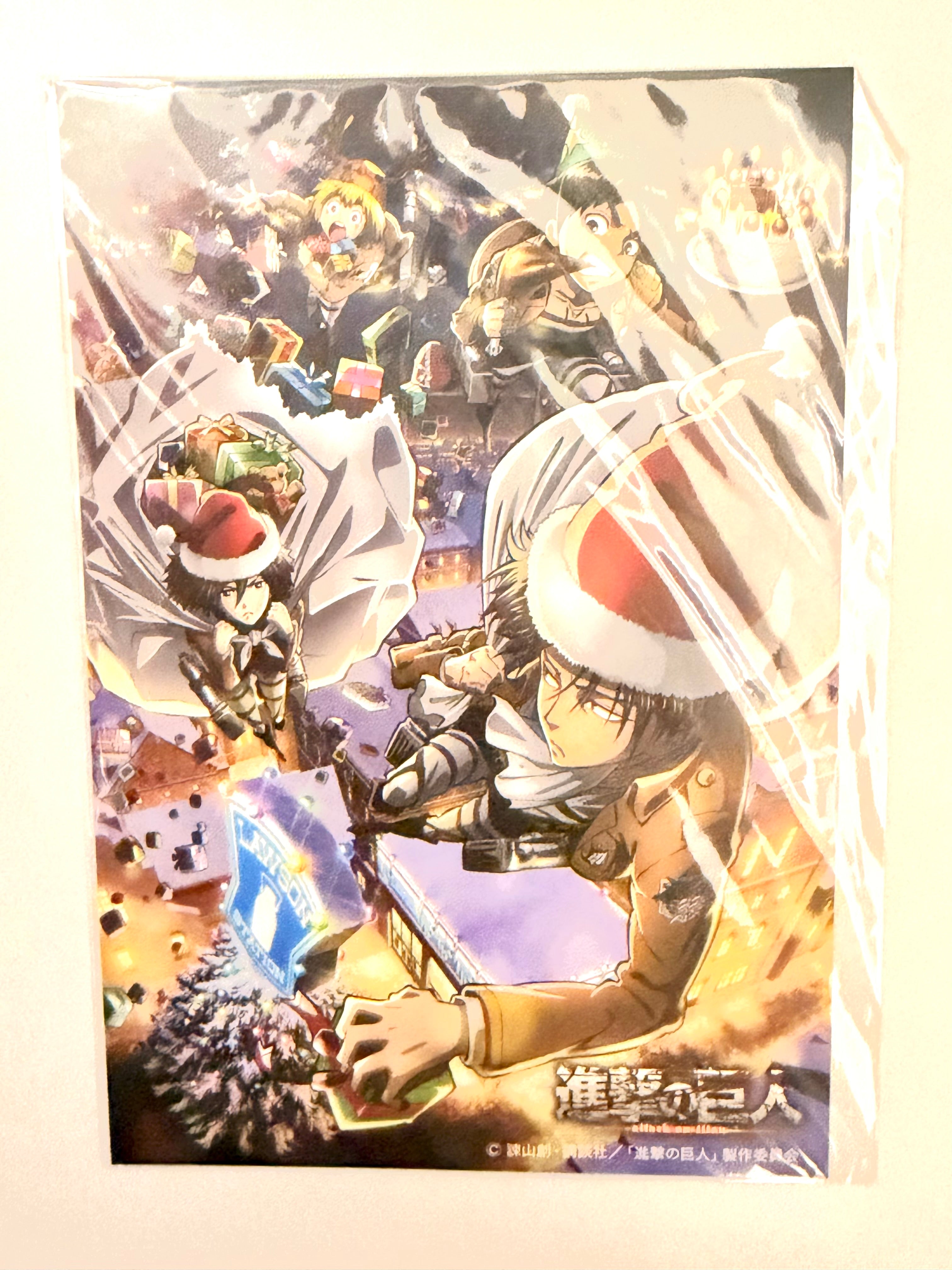 Attack On Titan Christmas  Official Collector Postcard A5 263110