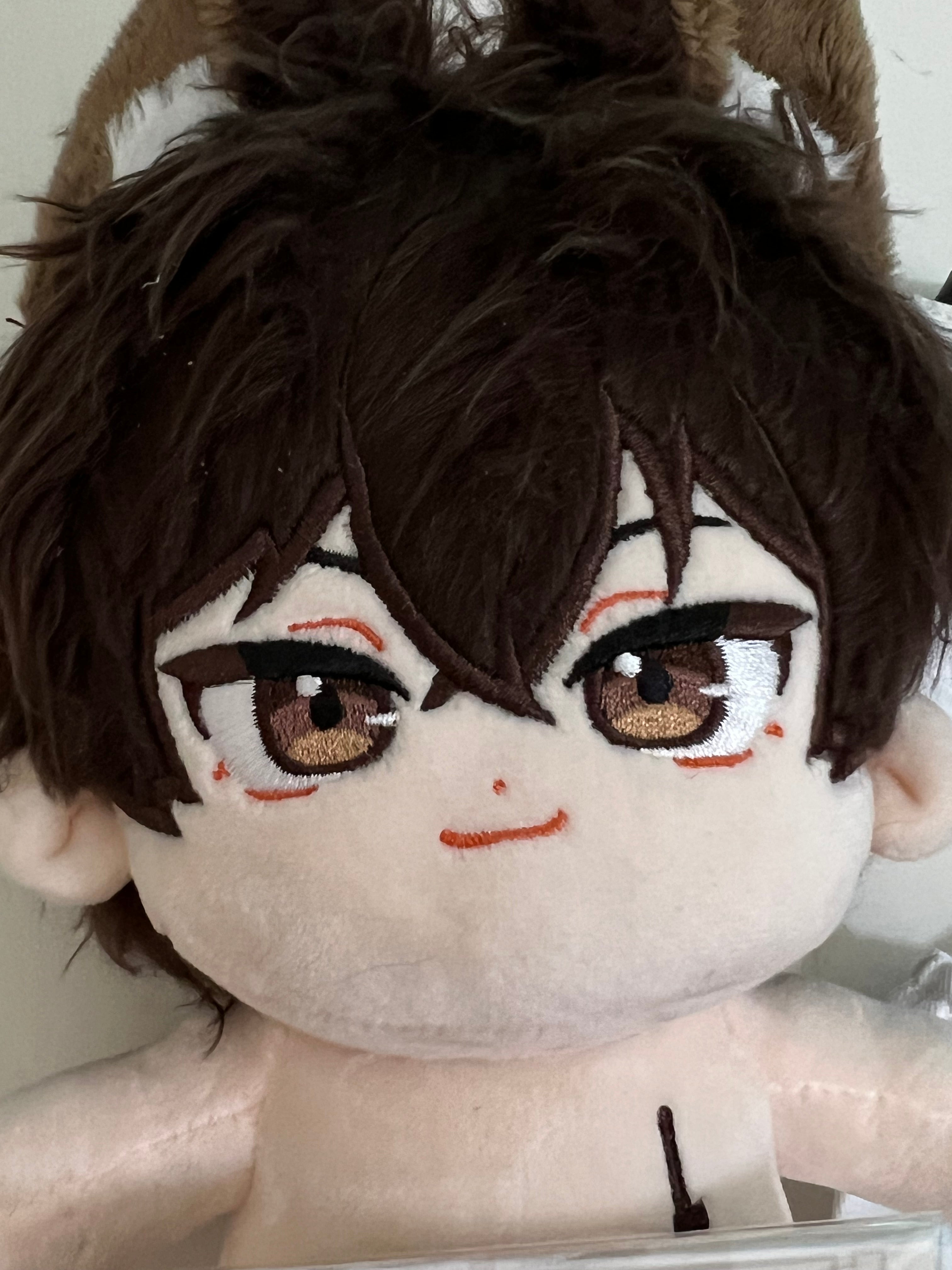 Bungo Stray Dogs Dazai handmade 20 cm Plushie + clothes