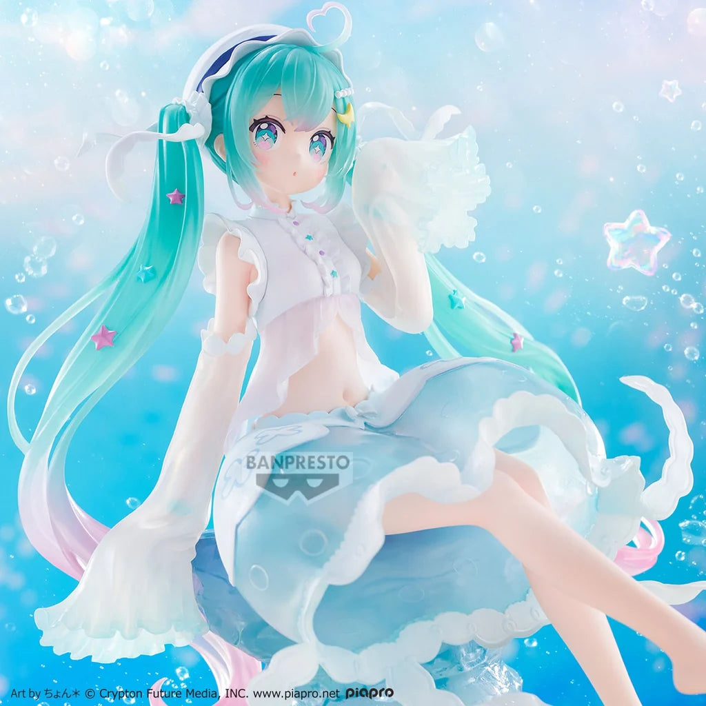 Vocaloid Project Sekai Hatsune Miku Jellyfish Evolve Figure by Bandai