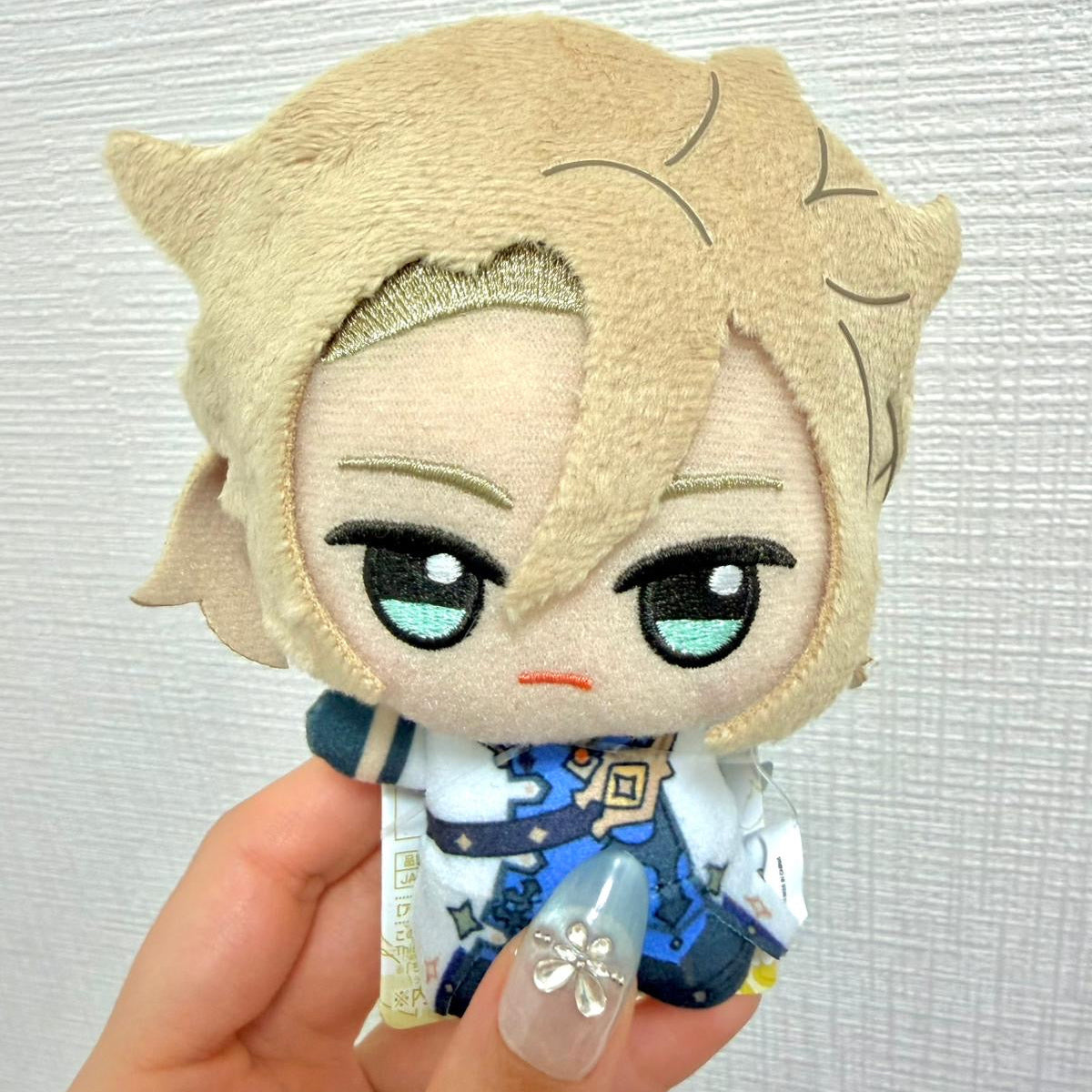 Genshin Impact Chibigurumi Albedo mini plush keychain JP