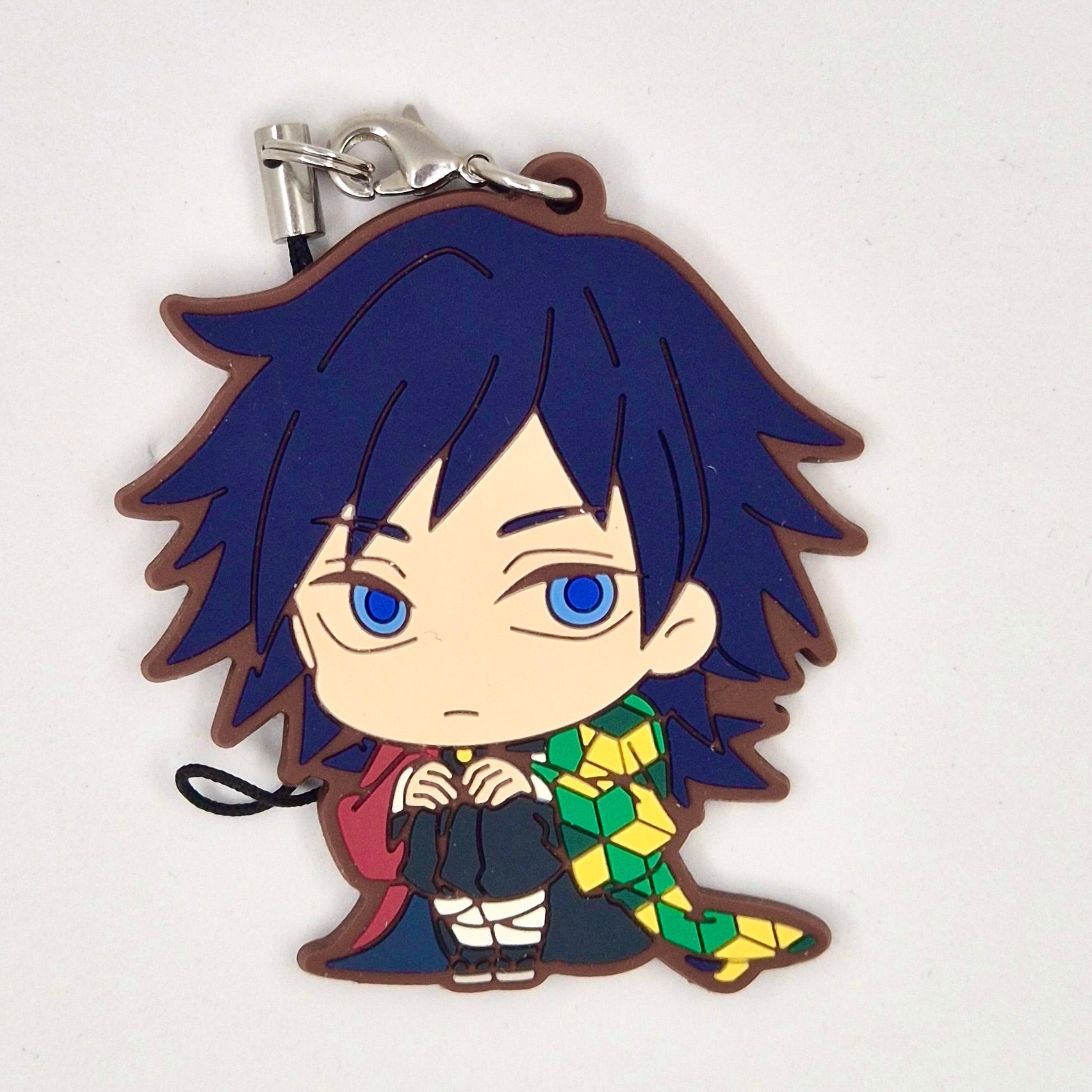 Demon Slayer Official Tomioka Giyu Rubber Keychain