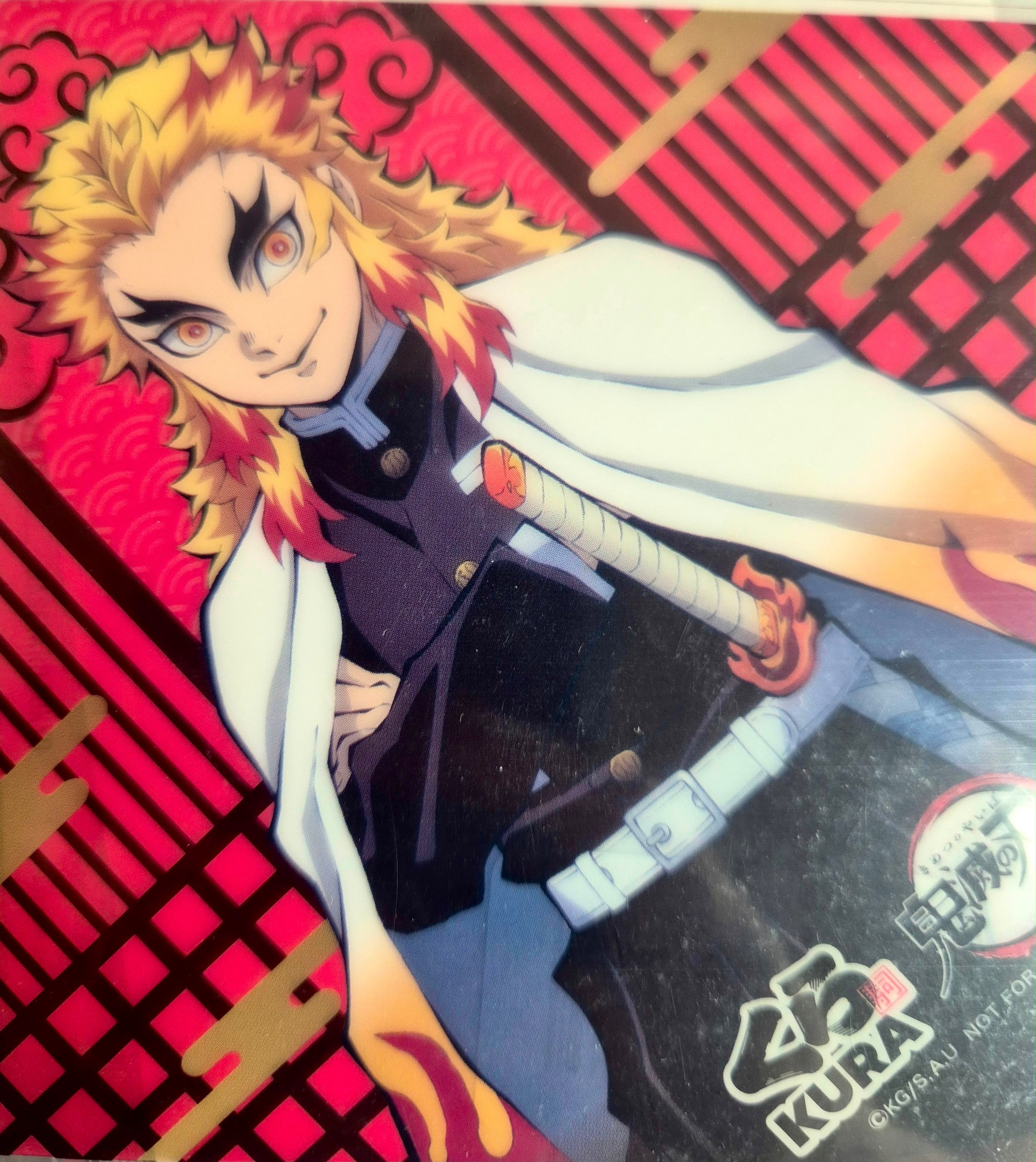Demon Slayer Official Collector Postcard 10 Rengoku Kyojuro