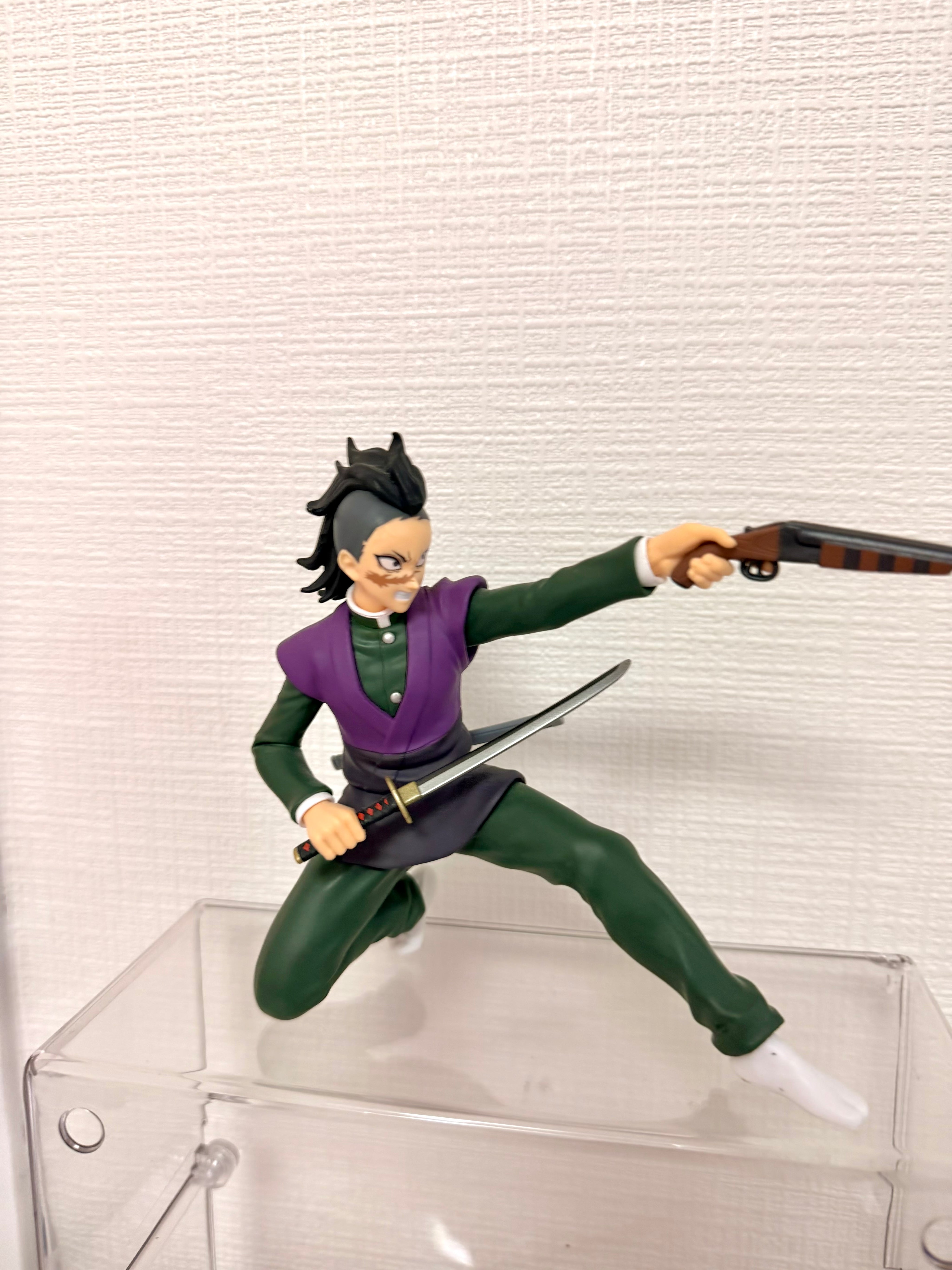 NO BOX Demon Slayer Genya Official Metal Keychain JP