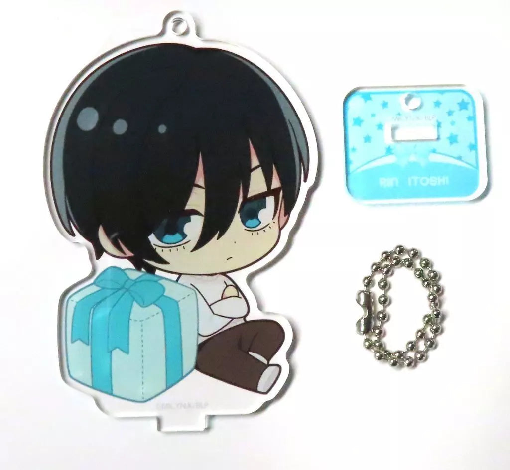 Blue Lock Trading Egoist Character Acrylic Stand and Keychain