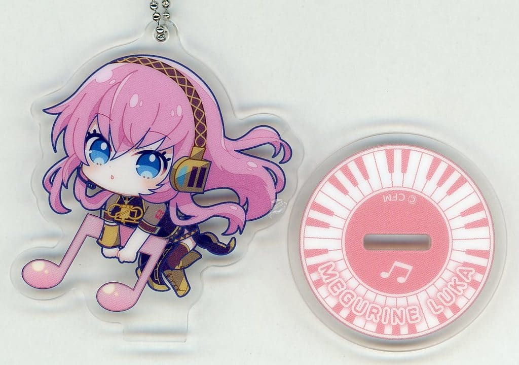 Hatsune Miku Luka Furyu Kuji Acrylic Stand and Keychain