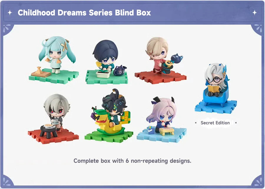 Genshin Impact Childhood Dream Fantasy Precious Series Blind Box (Confirmed)