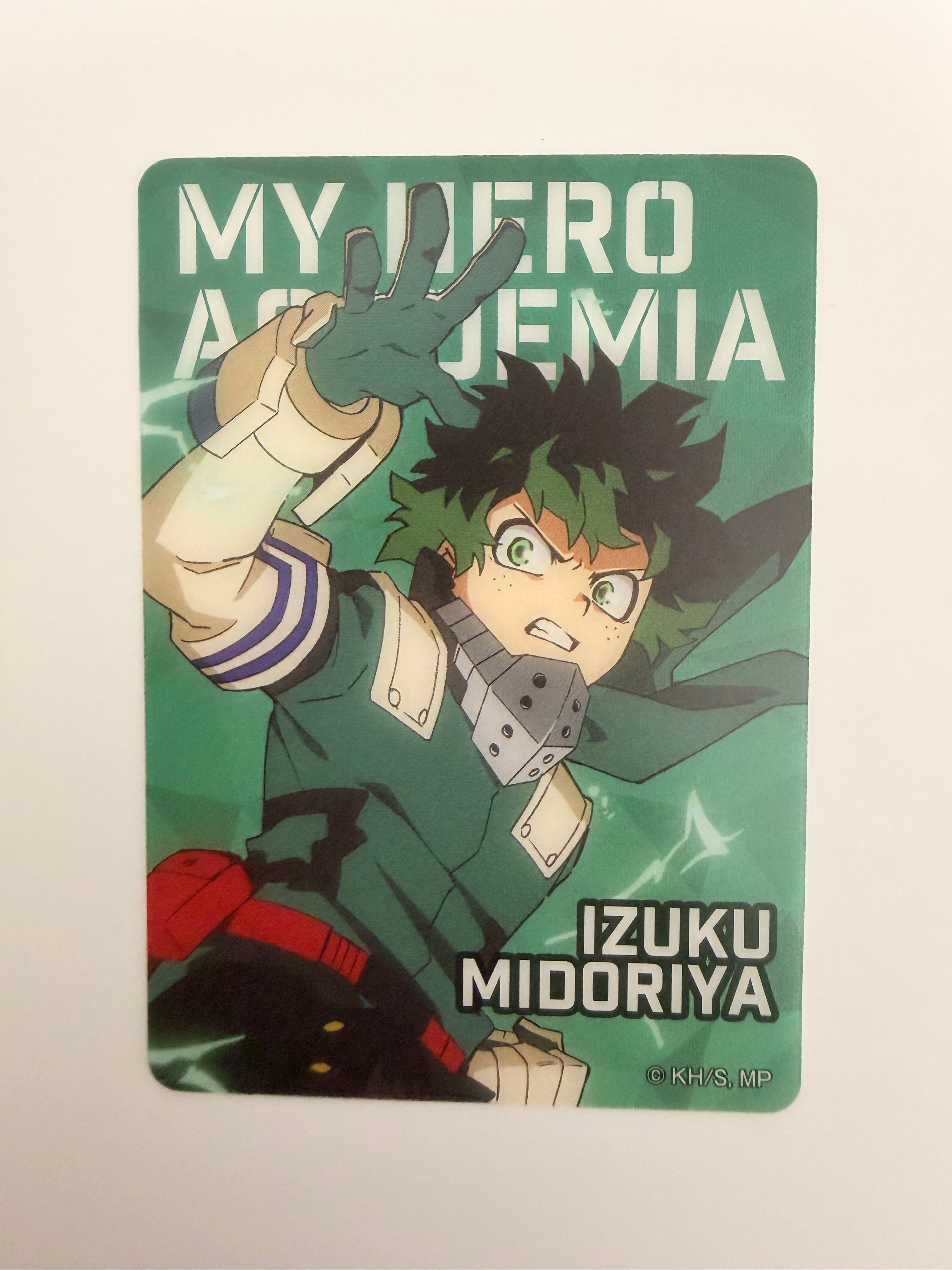 My Hero Academia Collector Card Official JP 2618913 Midoriya