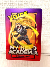 My Hero Academia Present Mic Official Collector Card JP 263117