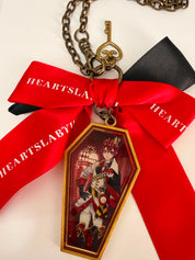 Twisted Wonderland Riddle Rosehearts Ribbon chain charm