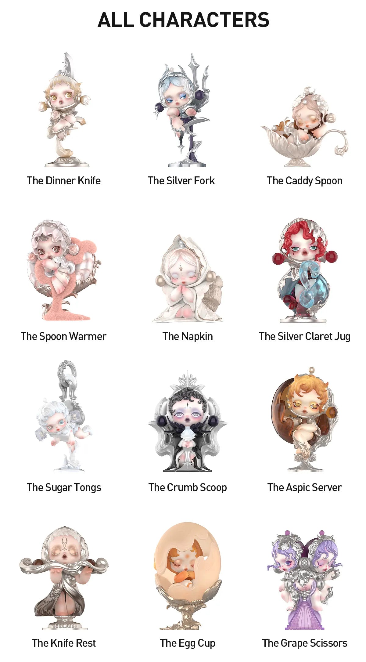 Skullpanda The Feast Begins Series 2025 Blind Box Figures by POPMART