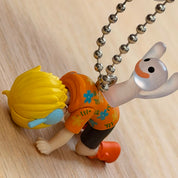 One Piece Sanji Egghead mini figurine keychain by Bandai