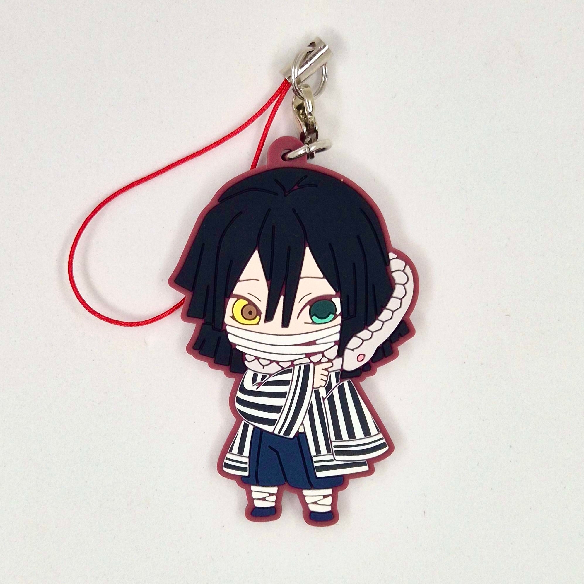 Demon Slayer Official Obanai Rubber Keychain