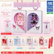 Sanrio x Licca-Chan Doll Gashapon Keychain