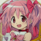 Puella Magi Madoka Magica Madoka Kaname glitter pin badge
