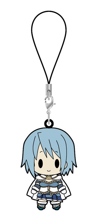 Puella Magi Madoka Magica Maitou's Sayaka Rubber Keychain