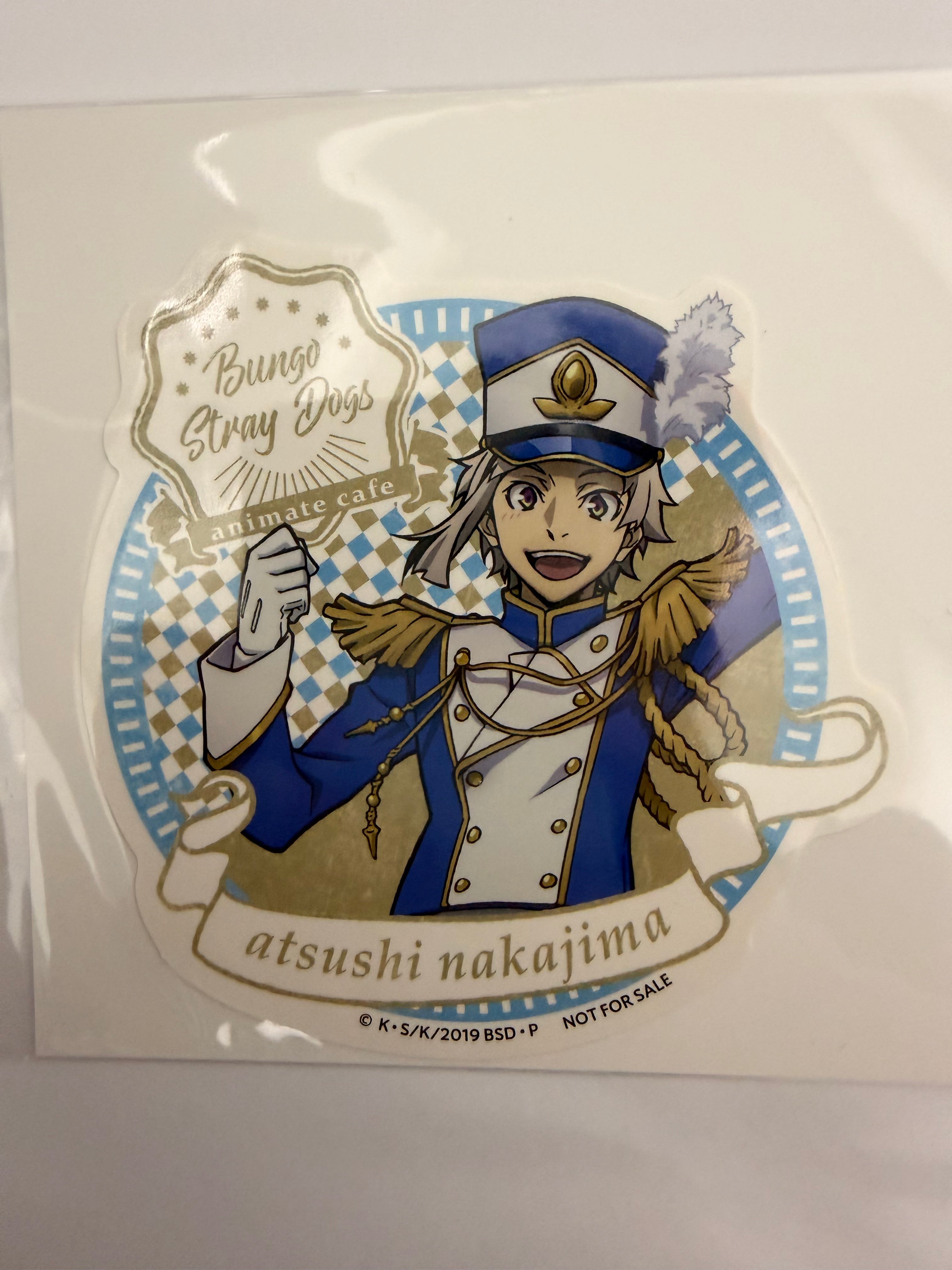Bungo Stray Dogs Atsushi Collector L Sticker