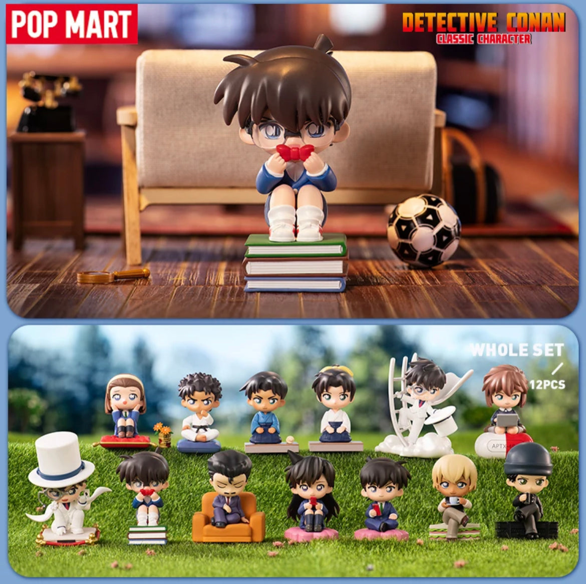 Detective Conan: Classic Characters Mystery boxes Pop Mart