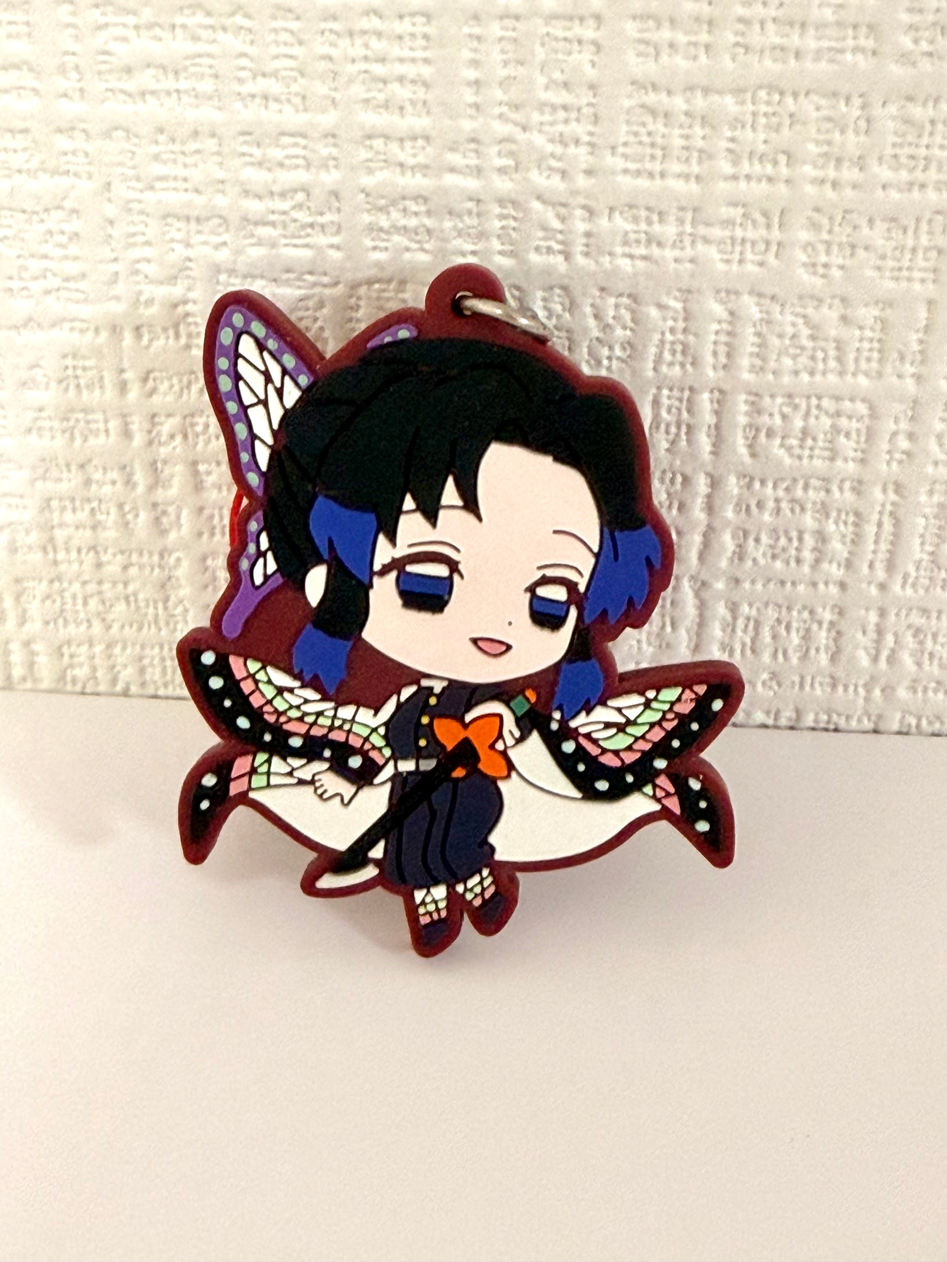 Demon Slayer  Shinobu Official Rubber Keychain JP 263122