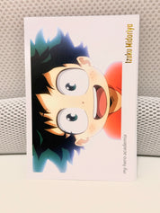 My Hero Academia Midoriya Bakugo Shoto  Official Collector Postcard A5 Set of 3 263145