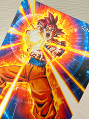 Dragon Ball Z  Official Collector Metallic Postard JP