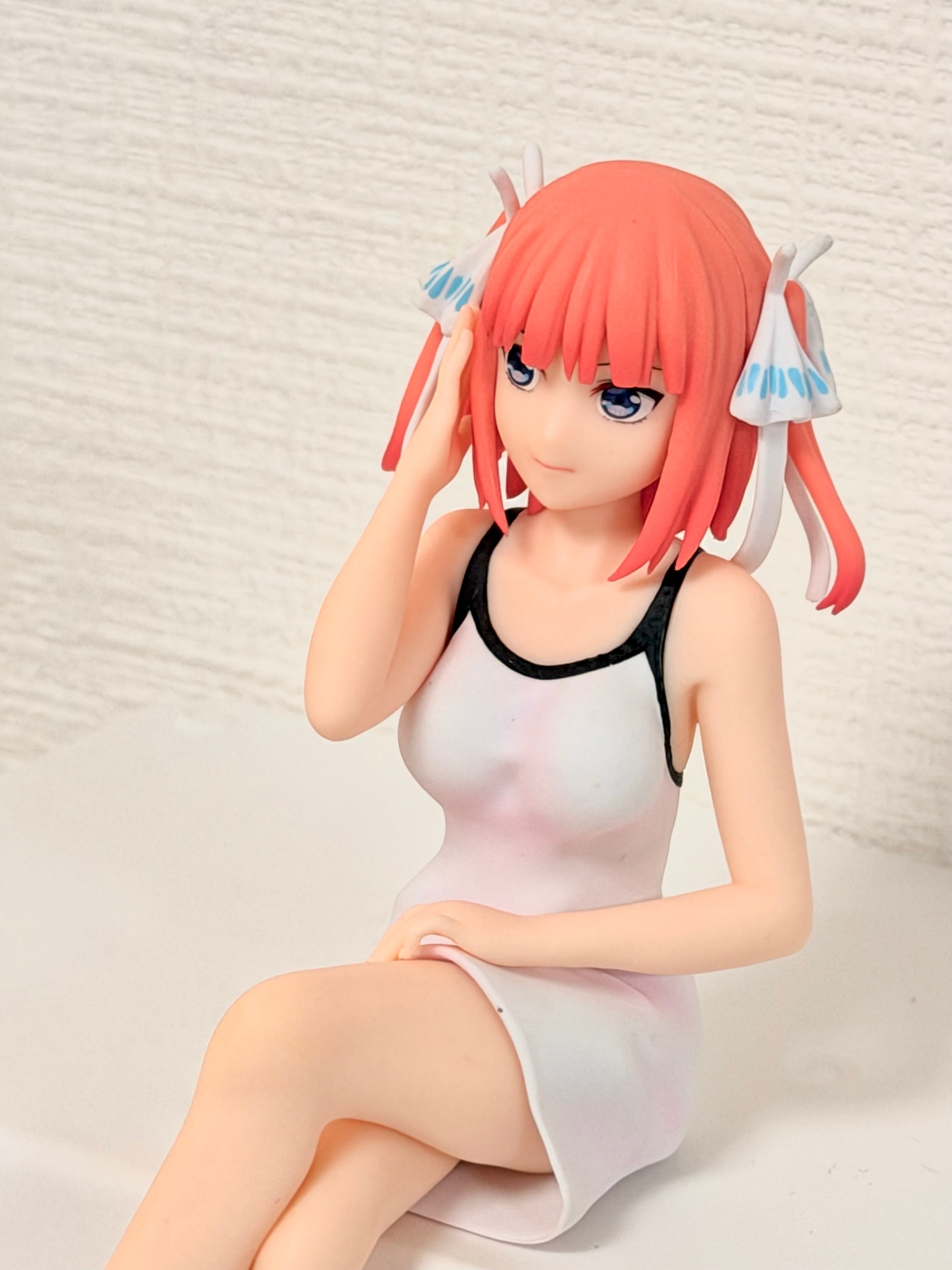 NO BOX The Quintessential Quintuplets Nino Chokonose Premium Figure by SEGA