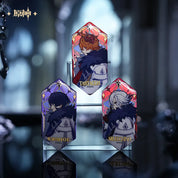 Genshin Impact Official Harbingers Pin Badge Blind Bag (1 Random Badge)