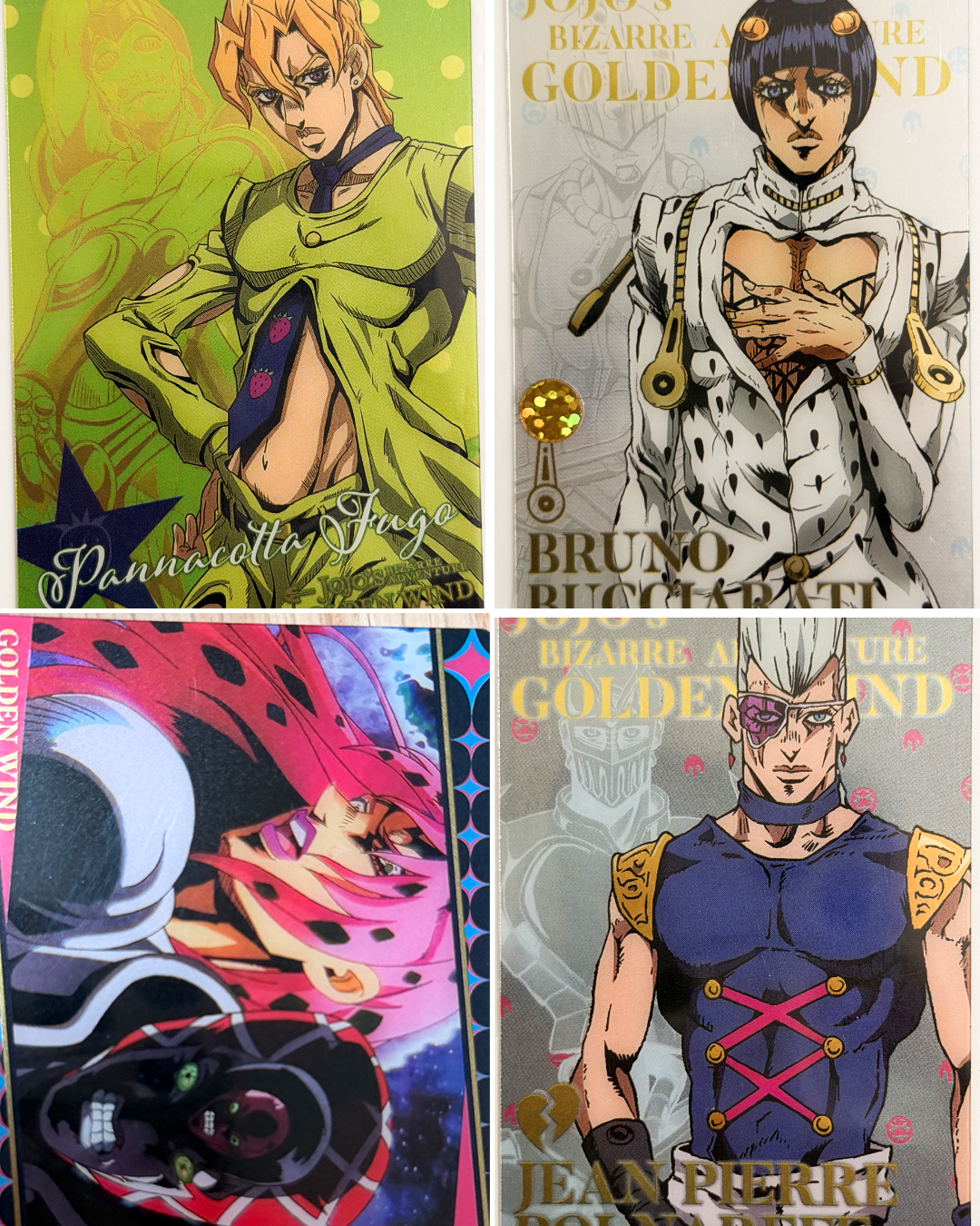 Jojo’s Bizarre Adventure Official Collector Cards JP