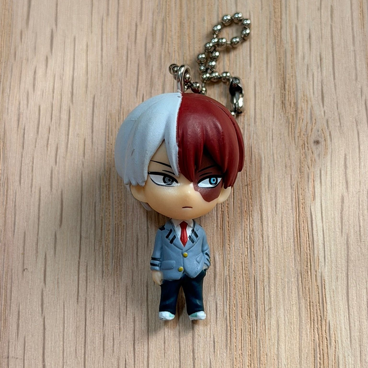 My Hero Academia Shoto Todoroki mini figurine keychain by Takara Tomy A.R.T.S