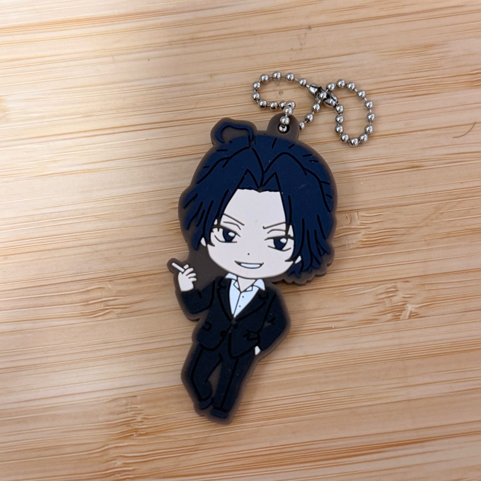 Moriarty The Patriot Sherlock Holmes rubber keychain