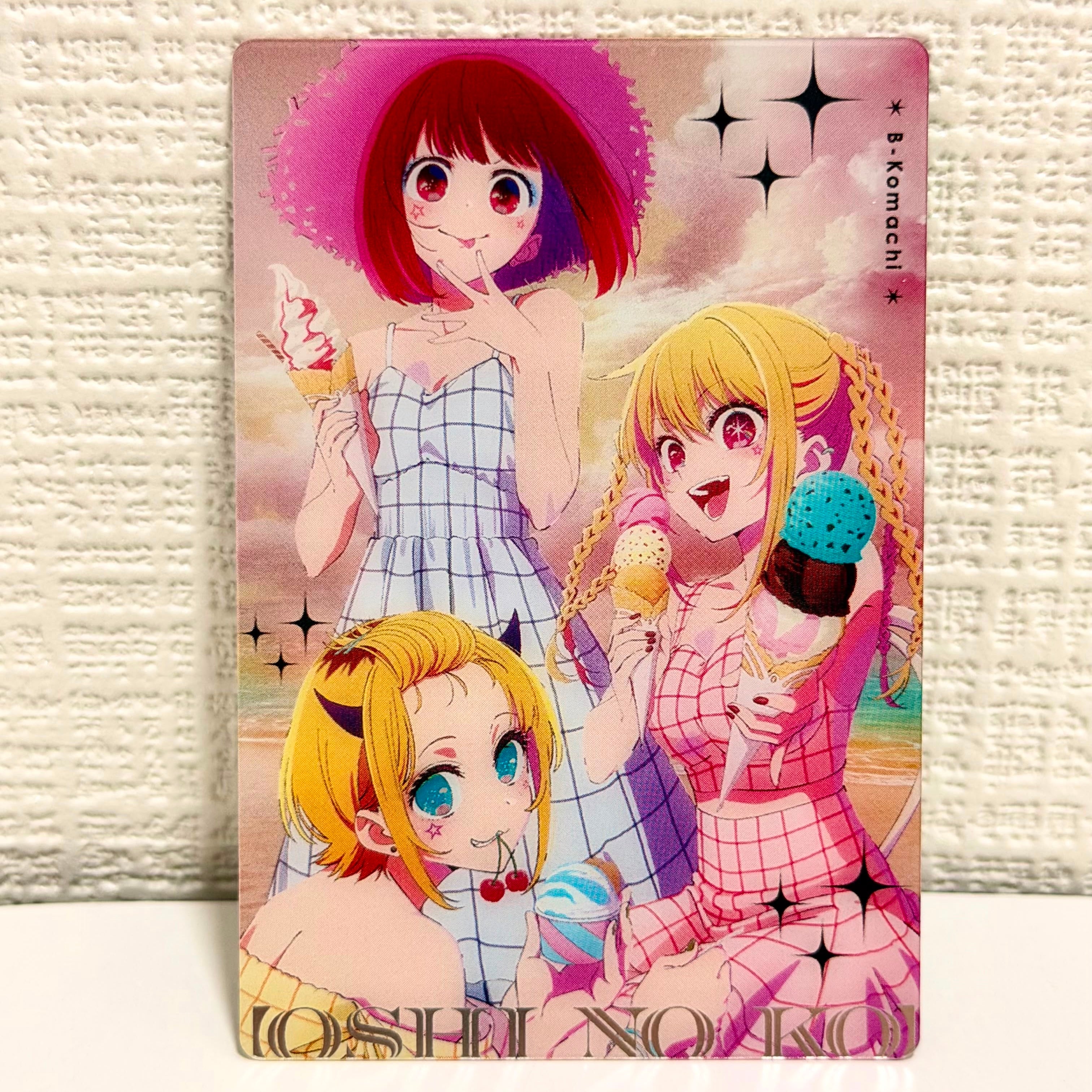 Oshi no Ko Official Collector Card Kana & Ruby & Mem-Cho 02