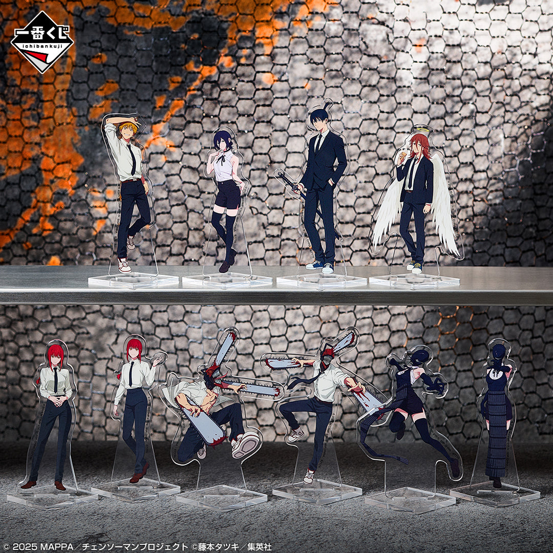 Chainsaw Man Denji Reze Arc Ichiban Kuji Acrylic Stand Gashapon 3