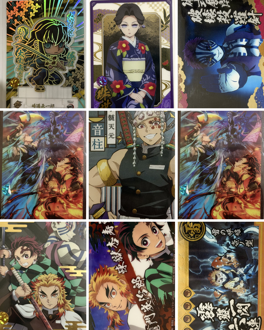 Demon Slayer Official Collector Cards JP 5