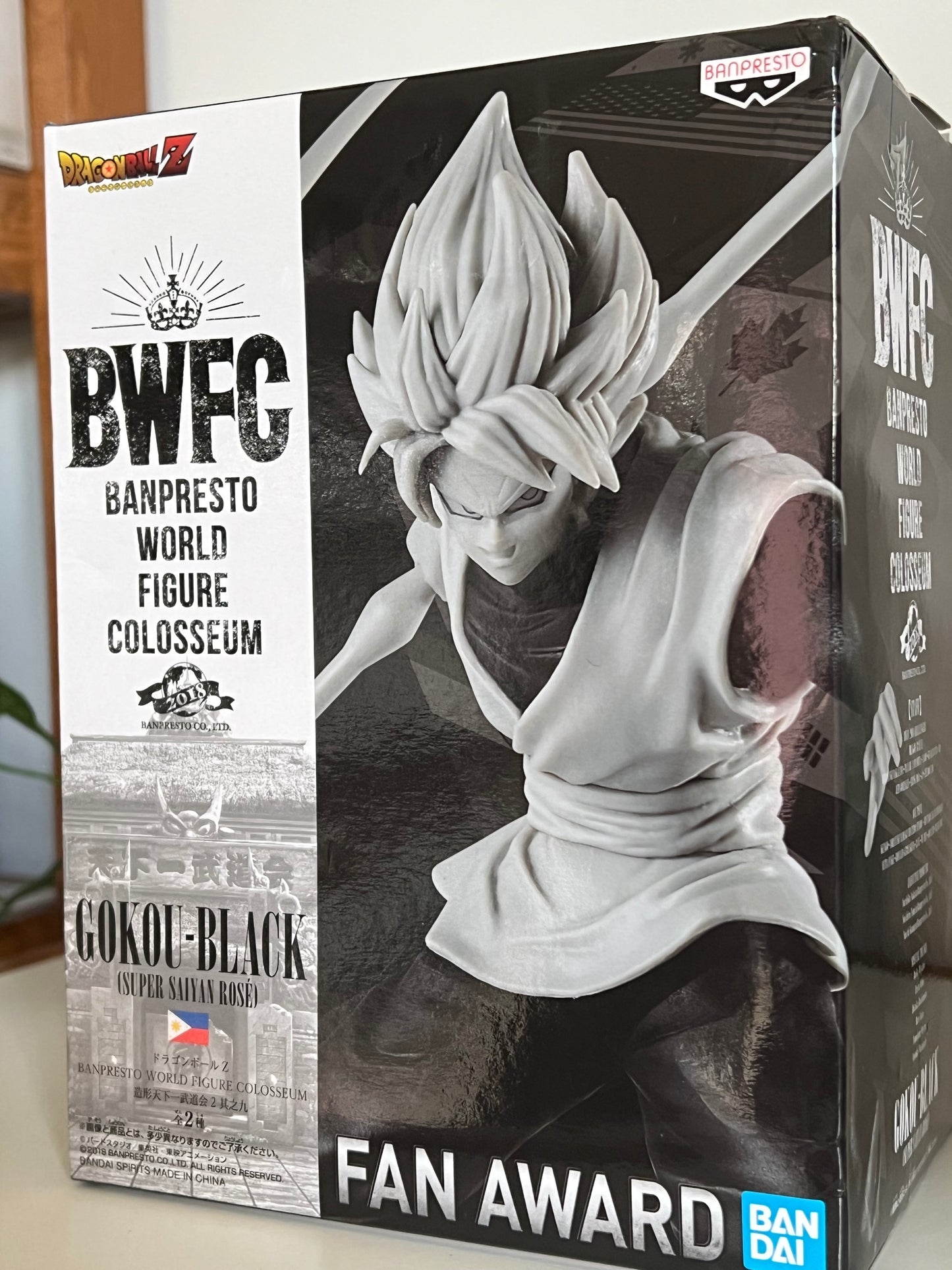 Dragonball Super BWFC 2 Volume 9 SS Rose PVC Statue Ver. B