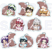 Blue Lock Gyaokore Babitama Ver. Trading Acrylic Keychains Gashapon