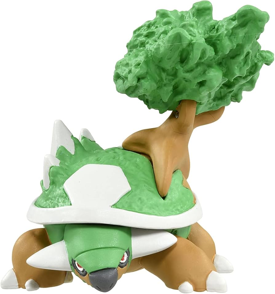 Pokemon Takara Tomy Moncolle Ms-58 Torterra Mini Figure