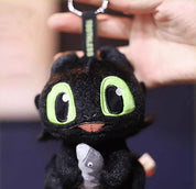 How to Train Your Dragon Toothless Official Plush Keychain