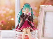 Vocaloid Hatsune Miku Autumn Date Pink Ver. Noodle Stopper Figure by Furyu