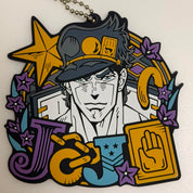 JoJo’s Bizarre Adventure Ichiban Kuji Jotaro Kujo rubber keychain by Bandai