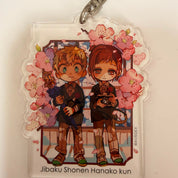 Toilet Bound Hanako-kun Kou Minamoto & Sousuke Mitsuba acrylic keychain