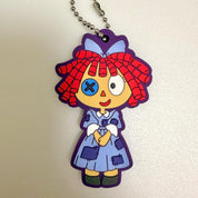 The Amazing Digital Circus Ragatha rubber keychain by Bandai