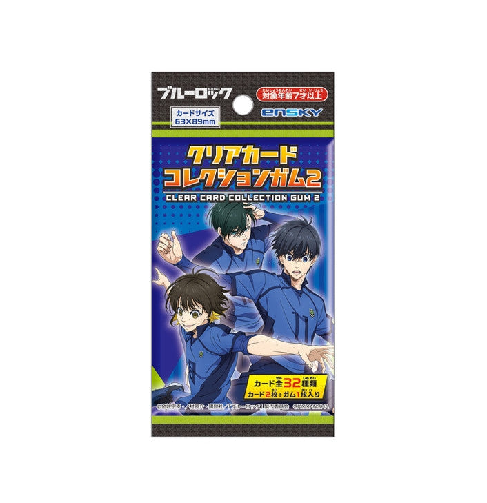 Blue Lock Clear Card Collection Volume 2 Blind Bag (1 Random Card)