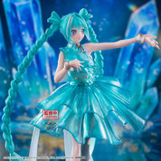Vocaloid Hatsune Miku (Evolve Clearluxe) - Emerald Gem Figure by Bandai