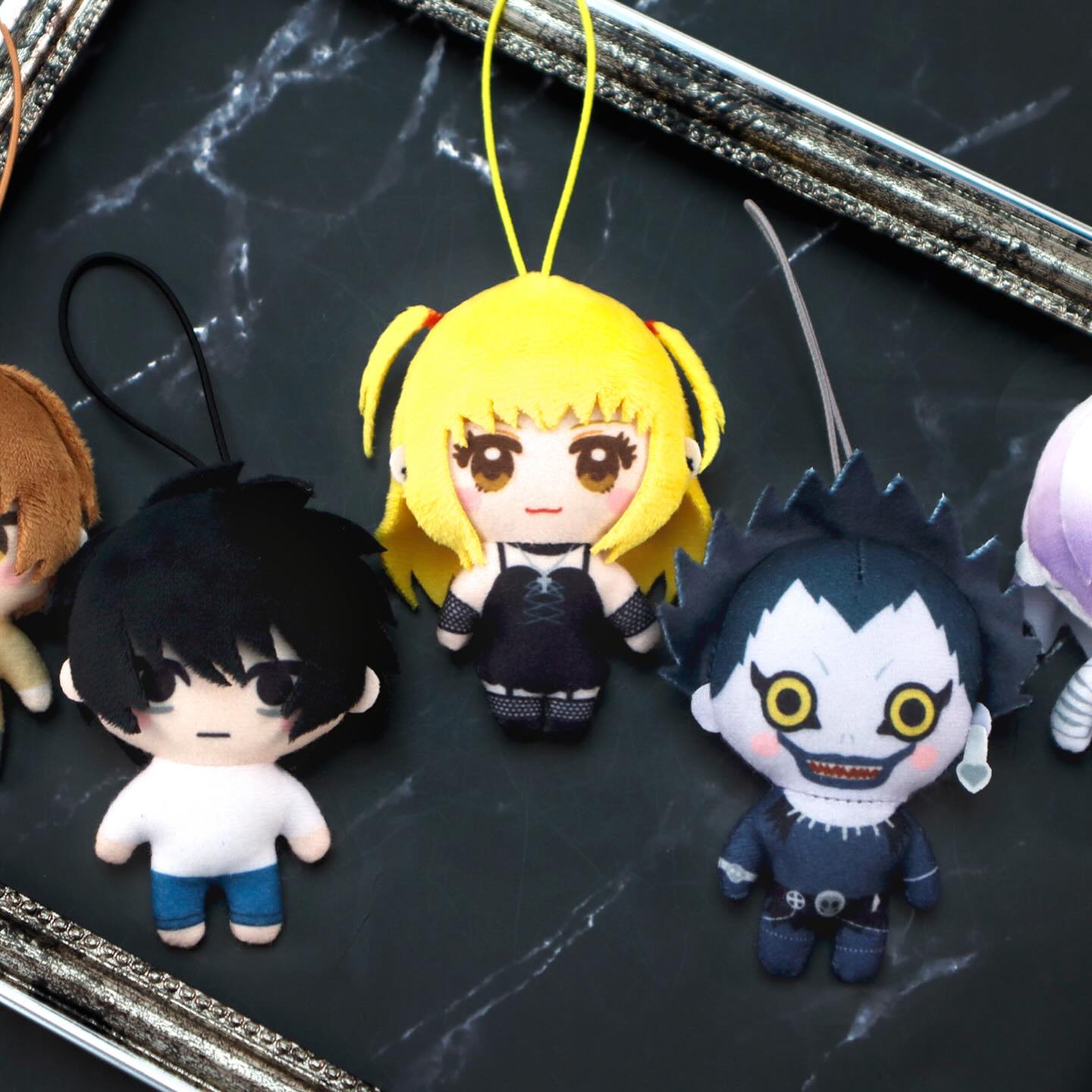 Death Note Plush Keychain Gashapon by Bandai (1 Random Plush)