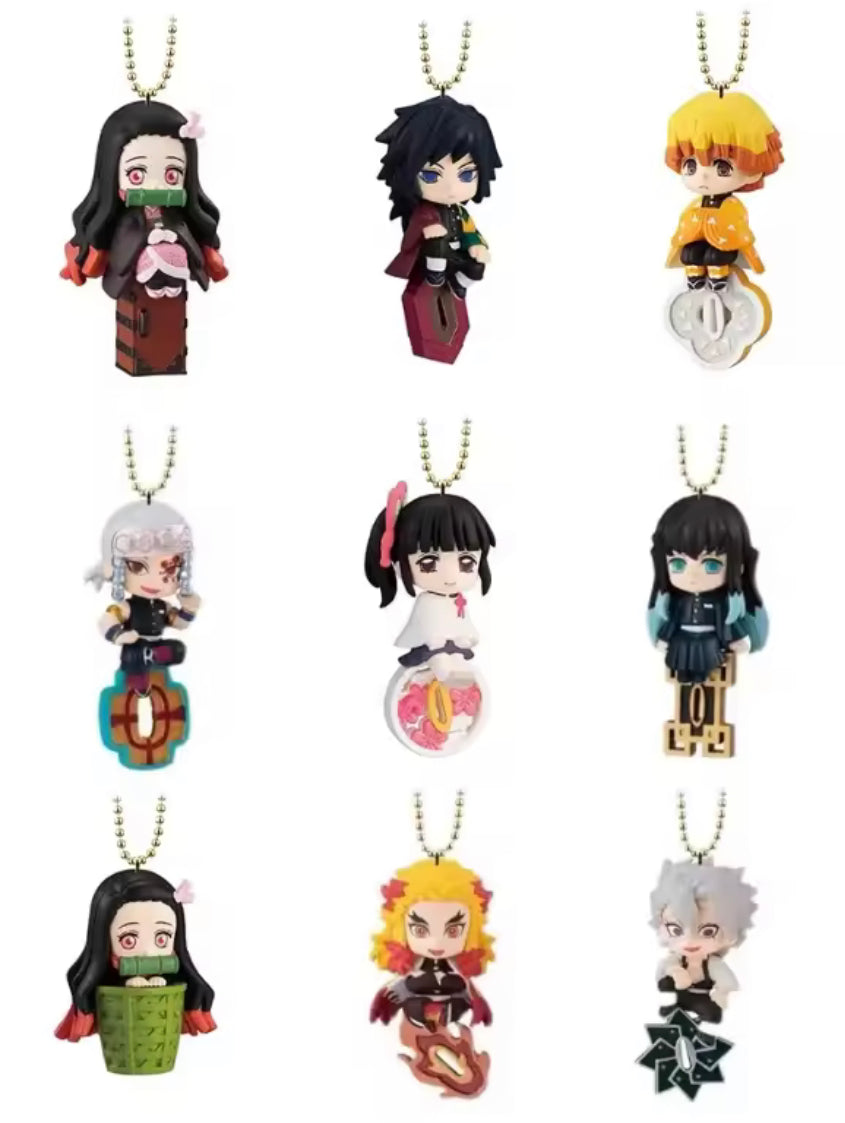 Demon Slayer Muichiro Tokito Twinkle Dolly Figure Keychain by Bandai