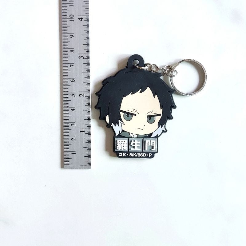 Bungo Stray Dogs Akutagawa Aku Rubber Keychain RARE JP