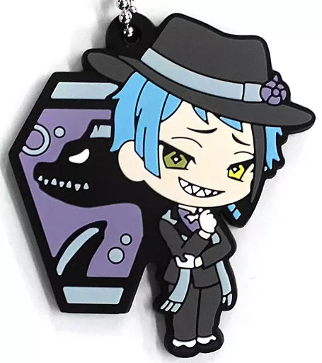 Twisted Wonderland Character Rubber Keychain Mascot Gashapon