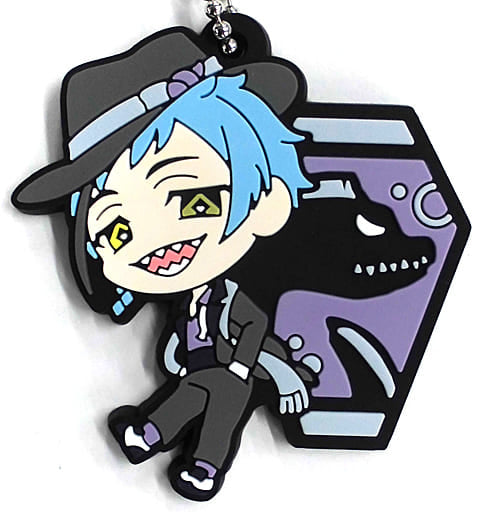 Twisted Wonderland Character Rubber Keychain Mascot Gashapon