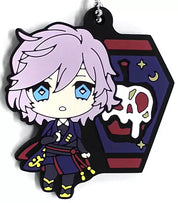 Twisted Wonderland Character Rubber Keychain Mascot Gashapon