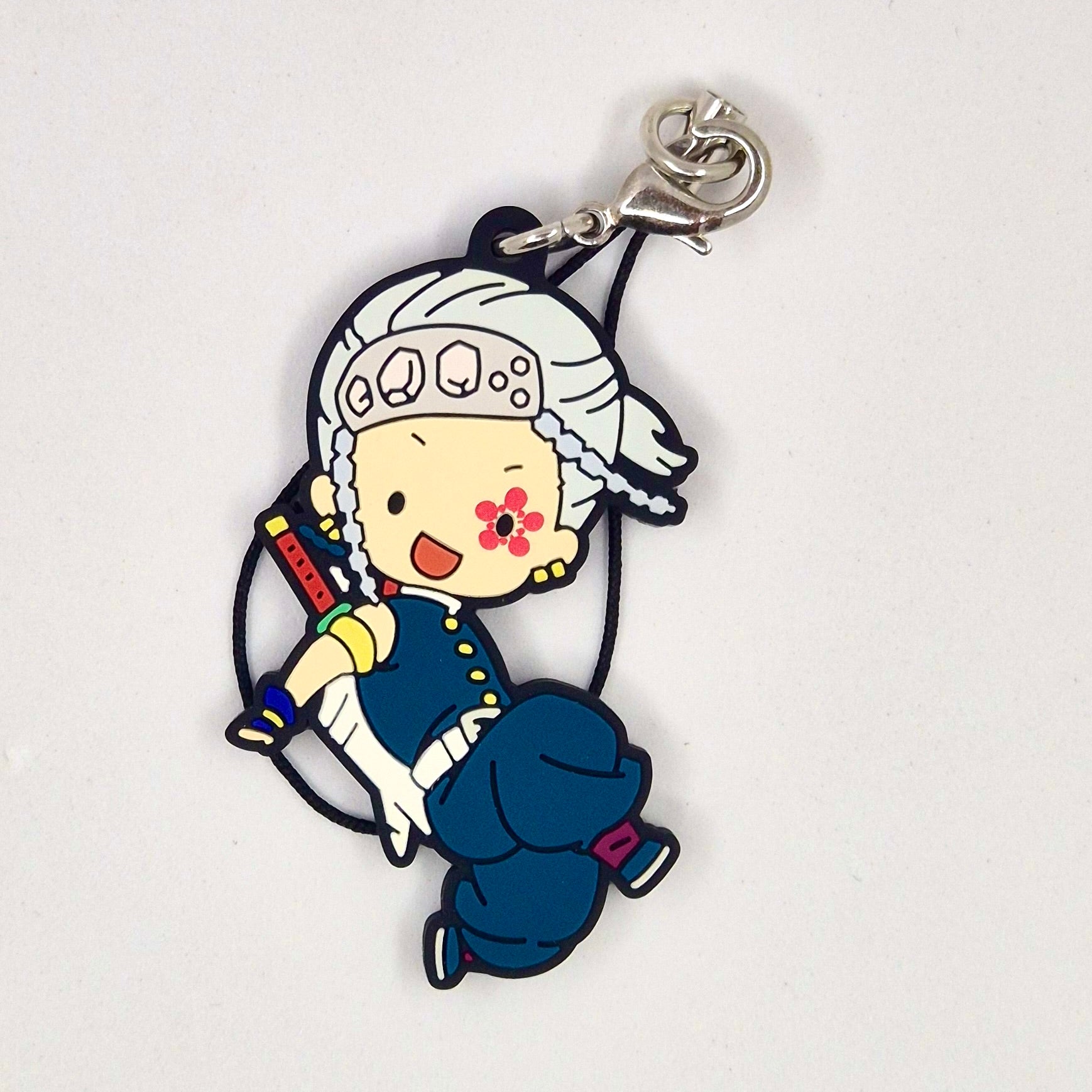 Demon Slayer Official Tengen Uzui Rubber Keychain