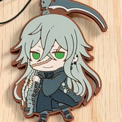 Black Butler Strap rubber keychains by Bandai